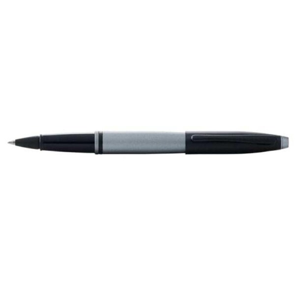 Cross Calais Rollerball Pen Gel Ink Office Writing Stationery Matte Grey/Black