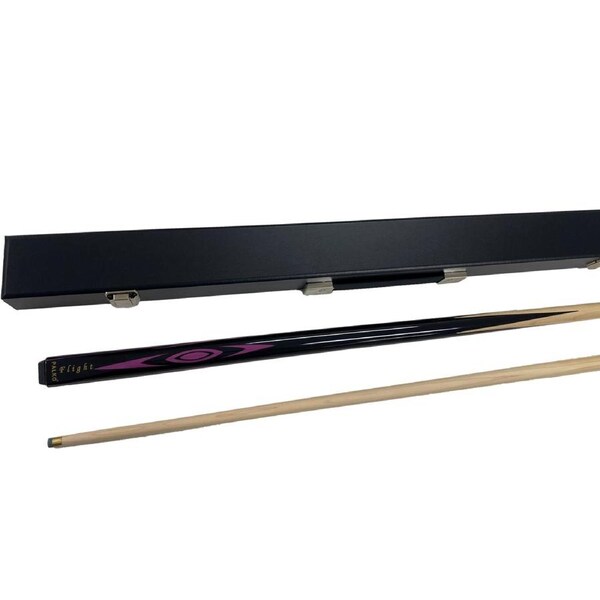 Lumex Pink Flight Pool Snooker Billiard Cue and Case Set