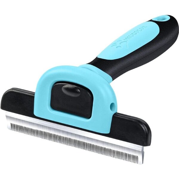 Pet Grooming Brush, Professional Deshedding Tool, Effectively Reduces Shedding by Up to 90% for Short Hair and Long Hair Dogs/Cats