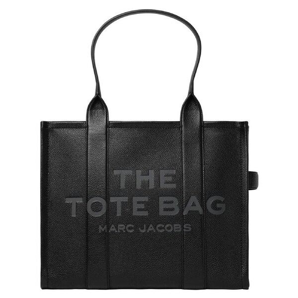 Marc Jacobs The Leather Large Tote Bag Black