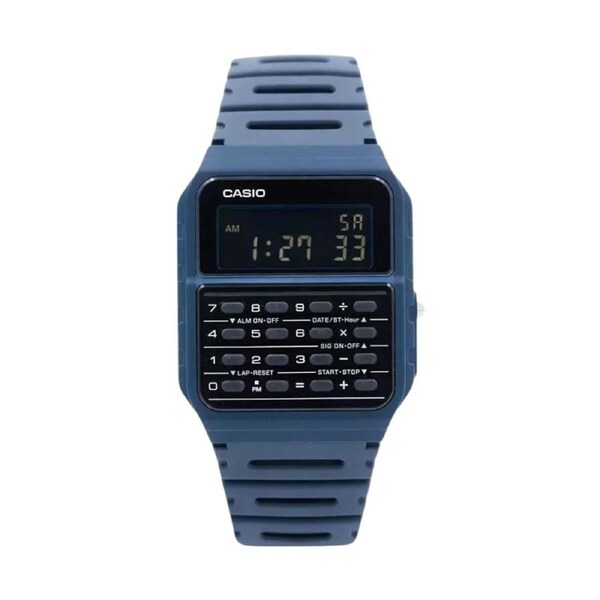 Casio Calculator CA-53WF-2BDF Silicone Blue Unisex Watch AU Stock
