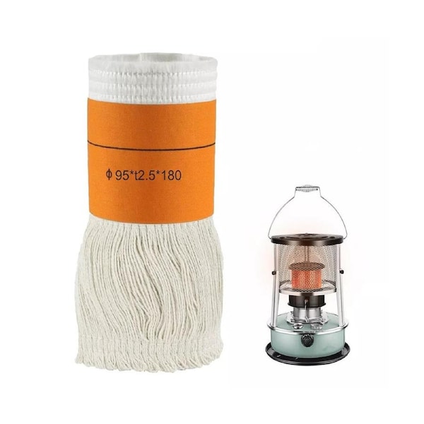Kerosene Heater Wick Smokeless Heater Ø95xt2.5x180mm Cotton Replacement