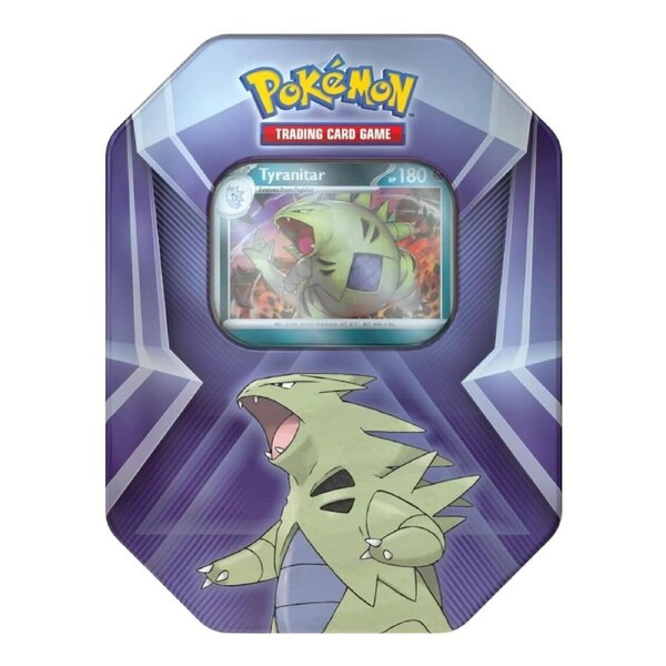Pokemon TCG: Triple Whammy Back Issue Collector Tin (Tyranitar)