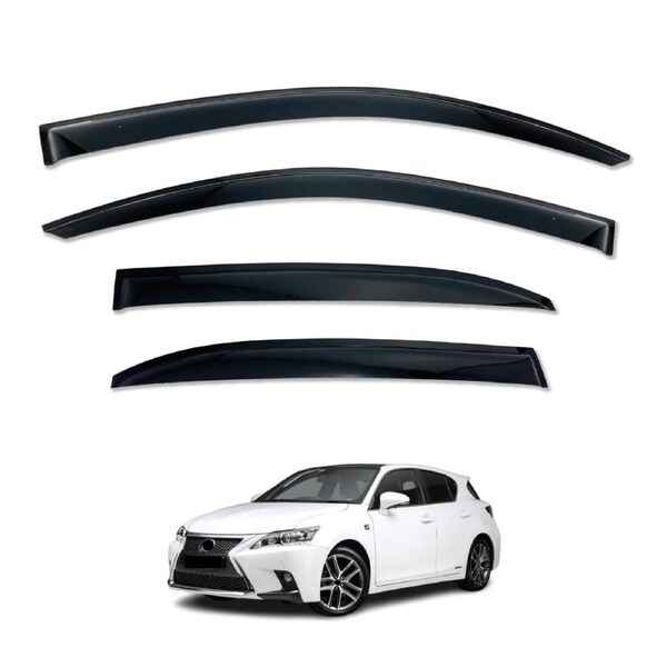 Weather Shields for Lexus CT200h 2011-Onwards