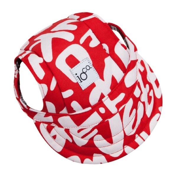 IOco Doggie Baseball Caps - Red MEDIUM