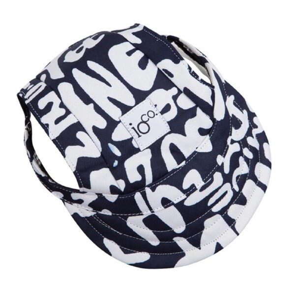 IOco Doggie Baseball Caps - Navy MEDIUM