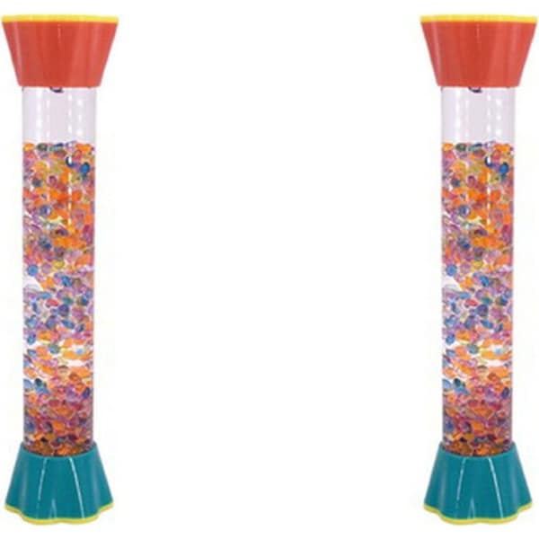 2x Bensons Shakers Stick Beads Kids/Childrens Novelty Sensory Toy 20cm 3y+ Asstd