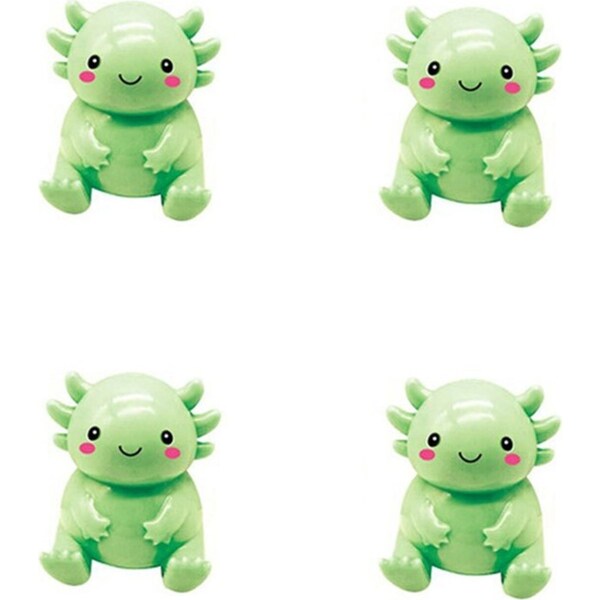 4x Bensons Squeeze Bubble Axolotl Kids/Childrens Novelty Toy 7cm 5y+ Asstd