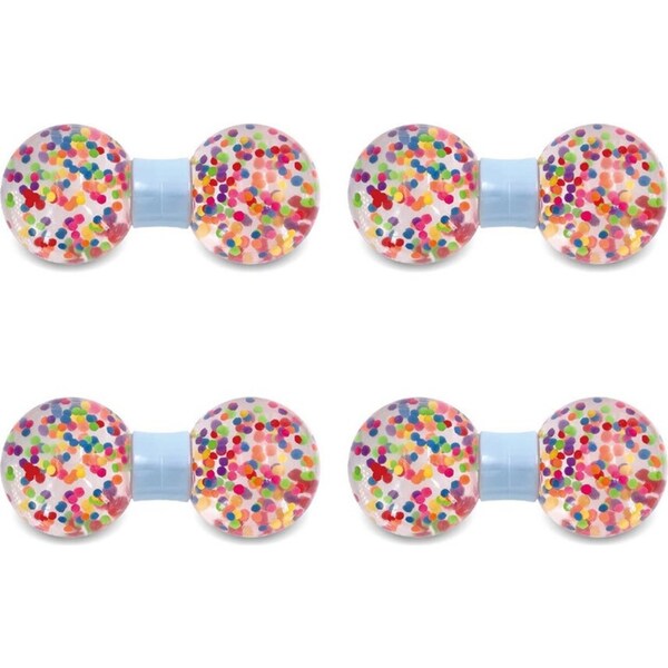 4x Bensons Squeeze Dumbell Kids/Childrens Novelty Squishy Toy 12cm 5y+ Asstd