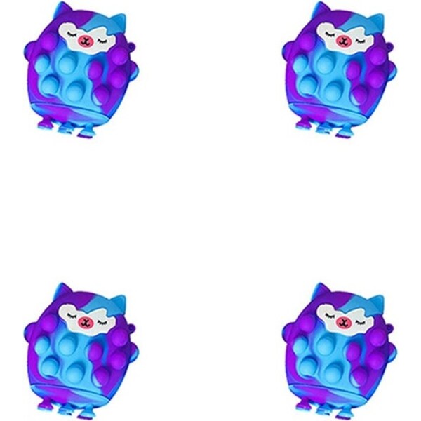 4x Bensons Portable Pop Rocker Kids/Childrens Musical Fidget Toy 6y+ Asstd