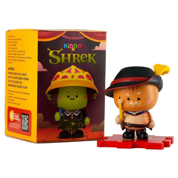 Mighty Jaxx Kiddo x Shrek Movie Characters Novelty Mystery Blind Box Asstd