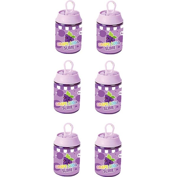 4x Bensons Fruit Soda Slime Kids/Childrens Sensory Squishy Putty Toy 6y+ Asstd