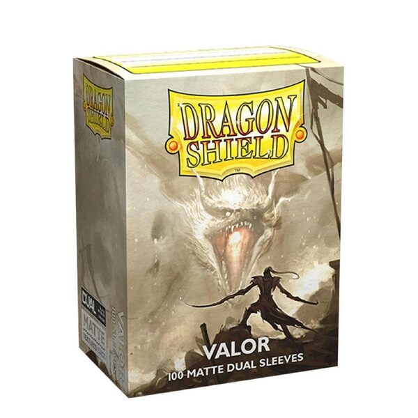 Dragon Shield Valor Dual Matte Sleeves 100 Box