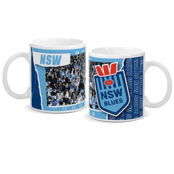 NRL State of Origin NSW New South Wales Blues Logo Coffee Mug Cup