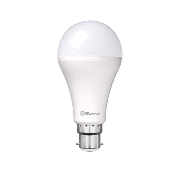 LSH B22 Smart LED Bulb 4-Pack White - Wi-Fi Enabled, Voice Controlled