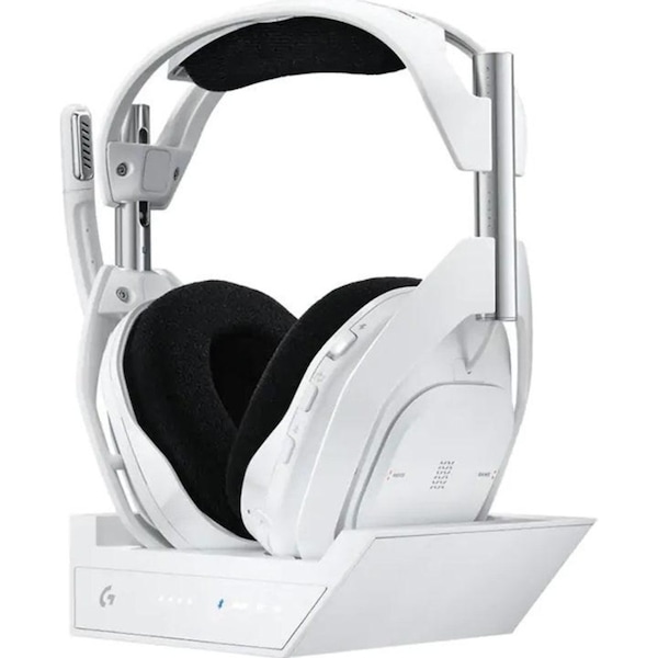 Logitech G Astro A50 X LIGHTSPEED Wireless Gaming Headset Base Station White