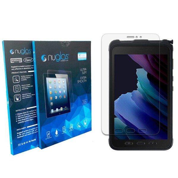 Screen Protector Nuglas Tempered Glass For Tablet Galaxy Tab Active5/Active3 Crystal Clear