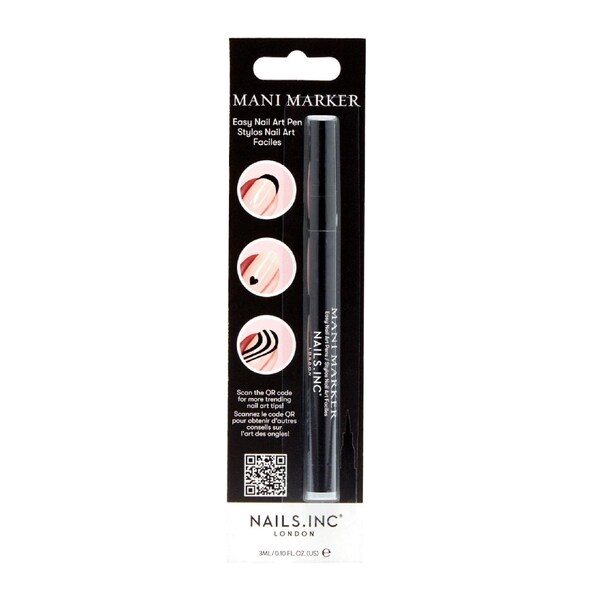 Mani Marker Easy Nail Art Pen - Mascara Black