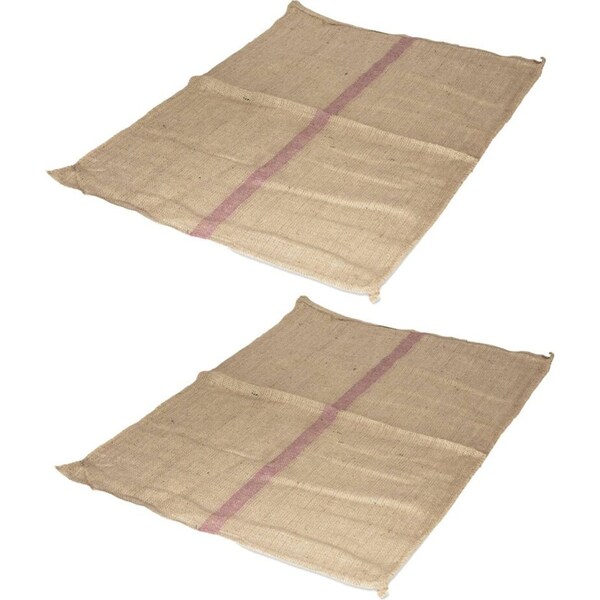 2x Superior Pet Essentials Original Natural Hessian Bag Dog/Pet Bed Cover Jumbo