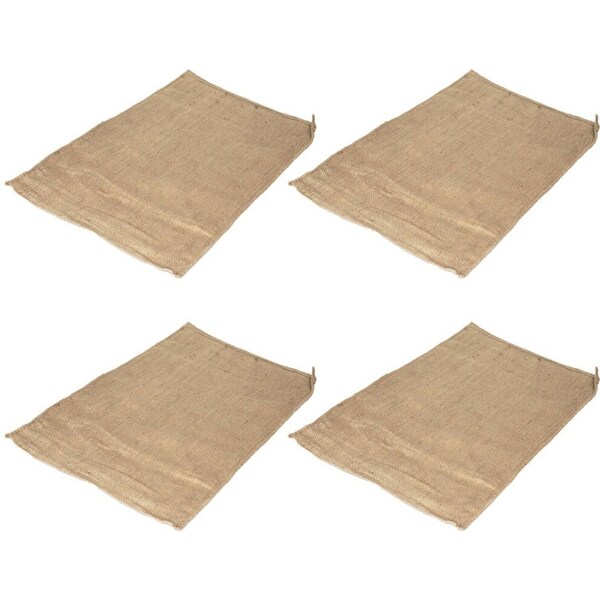 4x Superior Pet Essentials Original Natural Hessian Bag Dog/Pet Bed Cover Mini