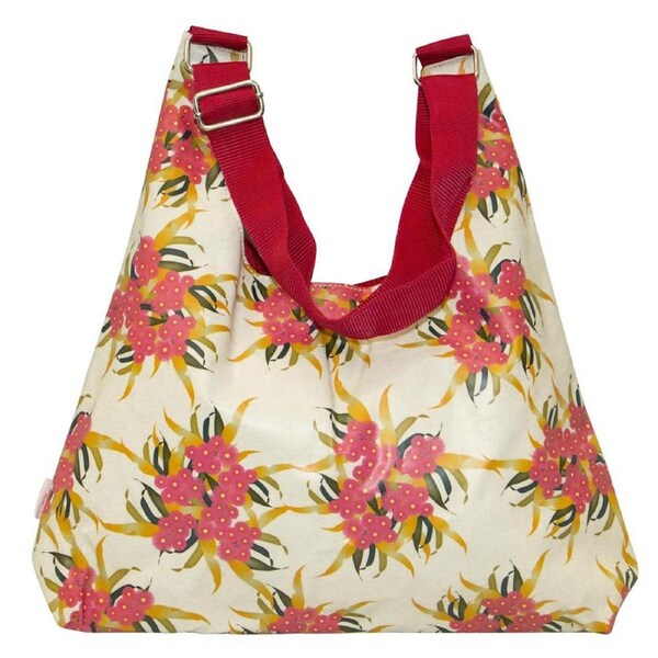 Lantern Studios Botanica Fashion Sling Bag w/ Adjustable Strap Flowering Gums