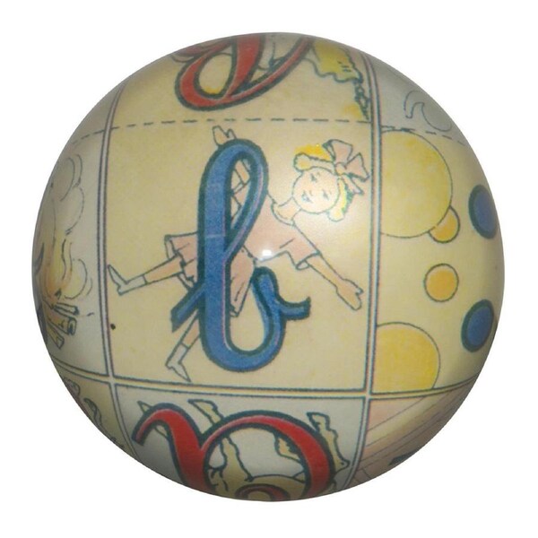 Lantern Studios Italian Paperweight/Paper Weighted Office/Desk Round Letters