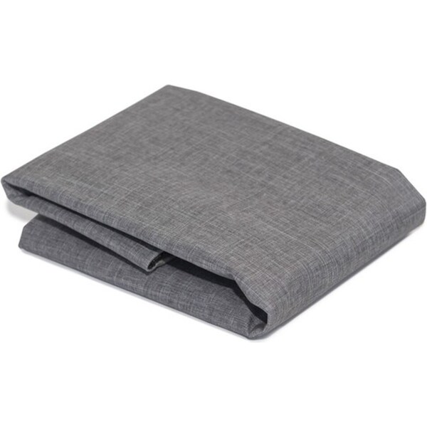 Superior Pet Essentials Twilled Canvas Mid Grey Raised Dog Bed Cover Large