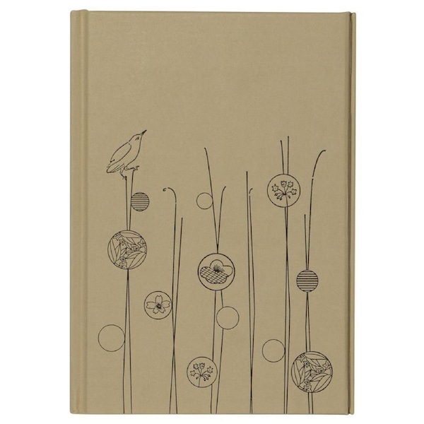 Lantern Studios A5 Journal/Notebook Hardcover Stationery Magnetic Taupe/Wree