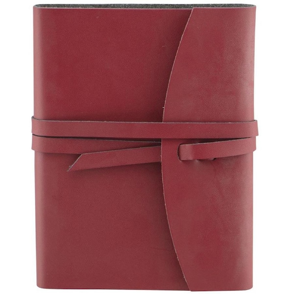 Lantern Studios A6 Wrap Journal/Notebook Writing Paper Diary Stationery Red