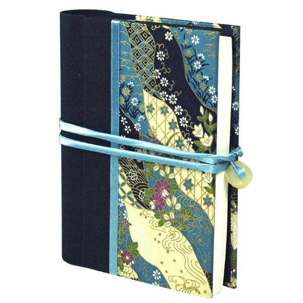 Lantern Studios Japanese A6 Journal/Notebook Hardcover Stationery Indigo Wave