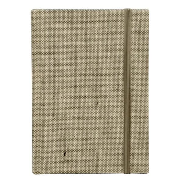 Lantern Studios Linen A6 Journal/Notebook Hardcover Office Stationery Oatmeal