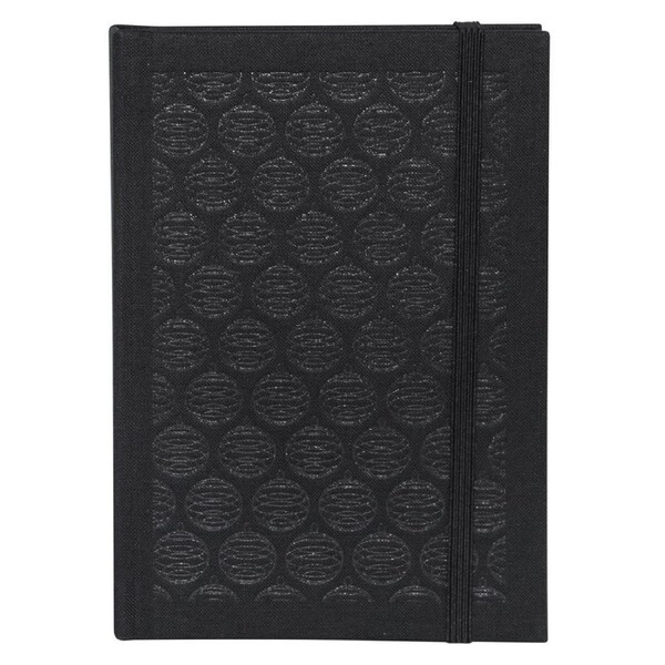 Lantern Studios Linen A6 Journal/Notebook Hardcover Office Stationery Black