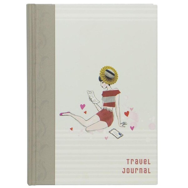Lantern Studios Nelly Ryan Travel Journal Hardcover School Stationery Letter