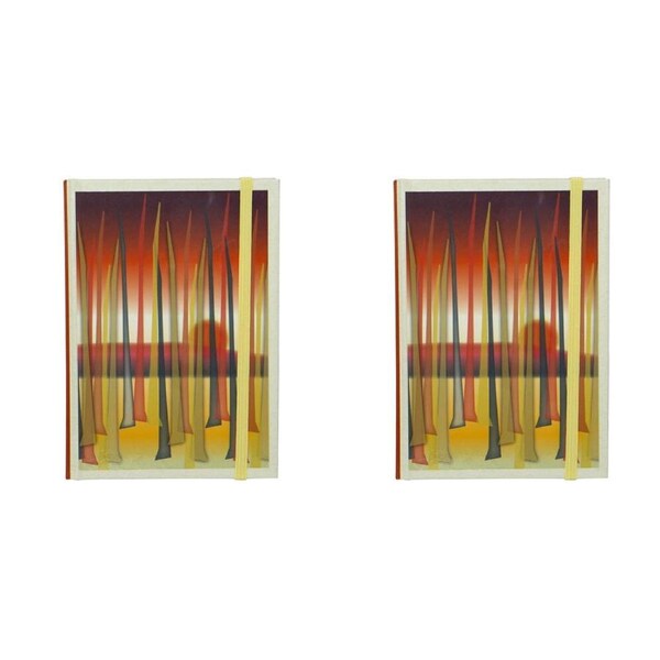 2x Lantern Studios Botanica A6 Journal Hardcover Diary Notes Stationery Outback