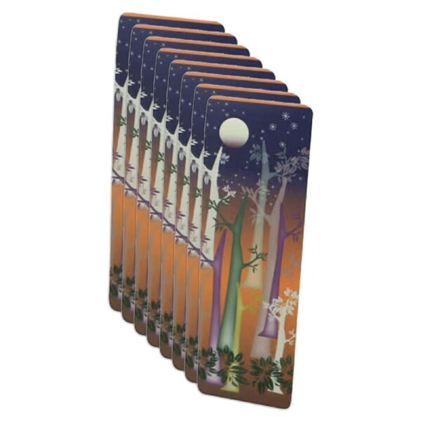 8x Lantern Studios Botanica Range II Bookmark Office/School Stationery Assorted