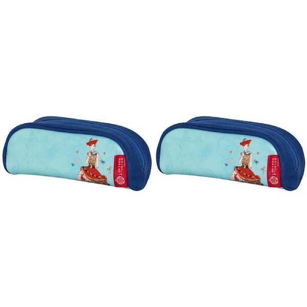 2x Lantern Studios Nelly Ryan Accessory Bag/Makeup Case Waterproof Holiday 20cm