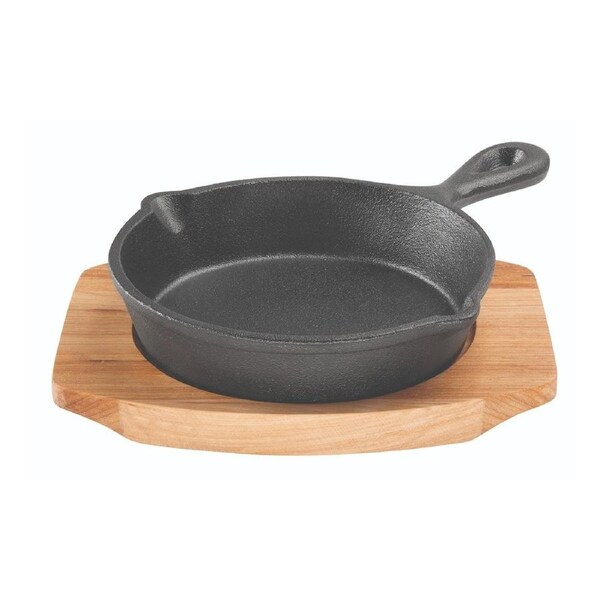 Pyrolux PYROCAST 13.5cm Skillet with Maple Tray