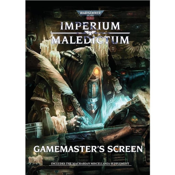Warhammer 40,000 Roleplay Imperium Maledictum Gamemaster's Screen