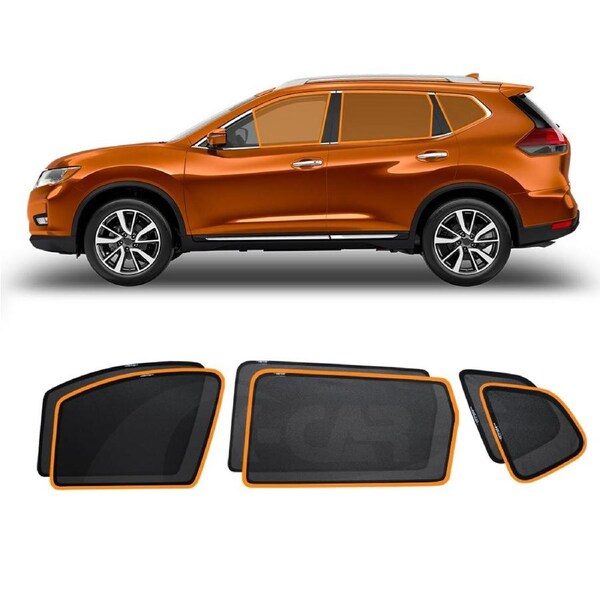 Nissan Xtrail X-trail T32 SUV 2013-2022 Car Window Sun Blind Sun Shade Mesh for Front Rear Port Window