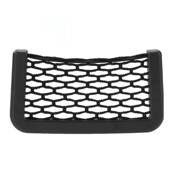 Auto Car SUV Seat Side Back Storage Net Bag Phone Holder Pocket Organizers - 2pcs