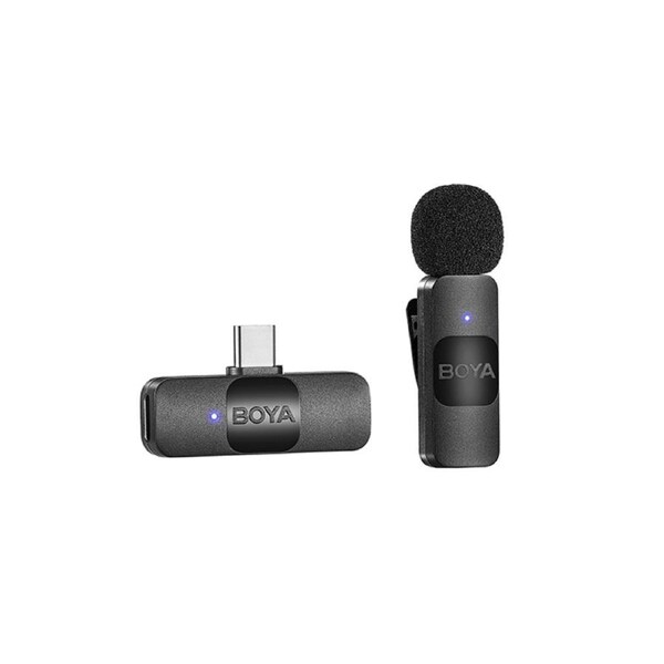 Boya BY-V10 Wireless Lavalier Microphone For Android USB-C Smartphone
