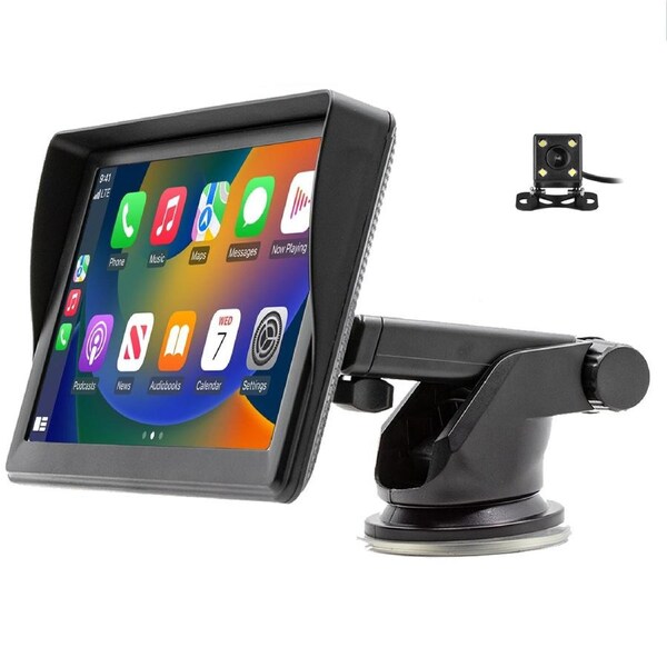 7in Wireless Carplay Android Auto Stereo with Cam