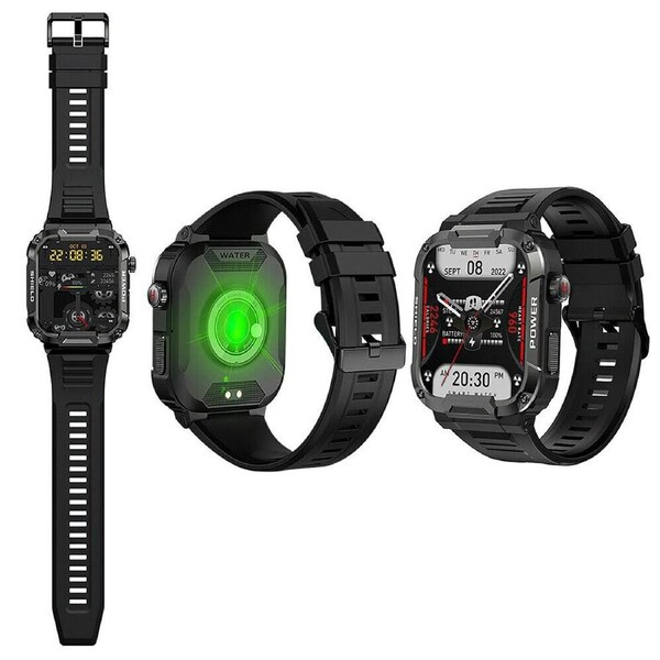 Health Tracker Rugged Smart Watch