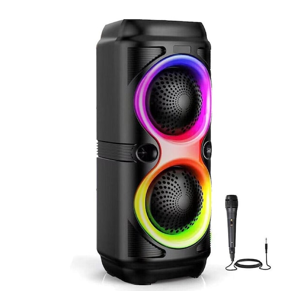 Subwoofer Lights Wireless Bluetooth Speaker