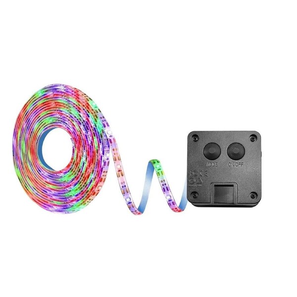 Outdoor RGB IP65 5M Solar Power LED Strip Lights