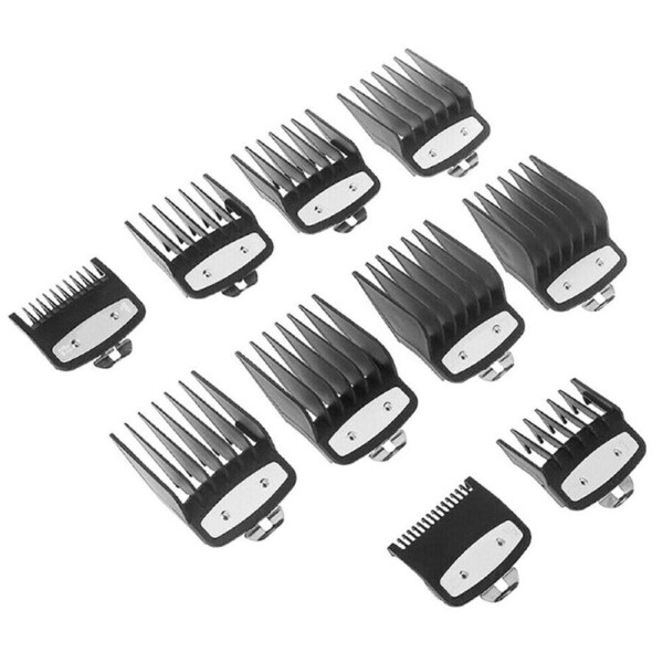 10pcs Blades Hair Clipper Guide Set
