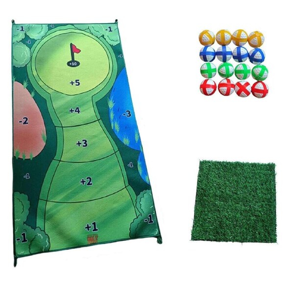 Indoor Practice Chipping Golf Game Mat