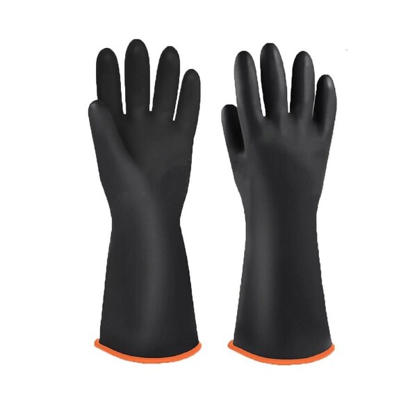 1 Pair Long Latex Industrial Gloves