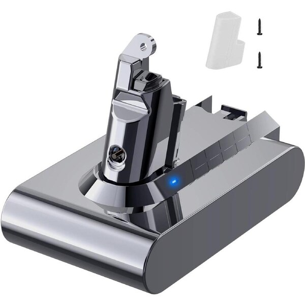 V6 Battery Replacement for Dyson Cordless Vacuum - 4000mAh 21.6V Li-ion Compatible