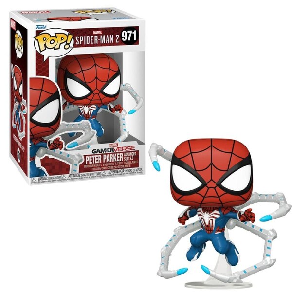 Marvel Gamerverse Spider-Man 2 Peter Parker Advanced Suit 2.0 Funko POP! Vinyl